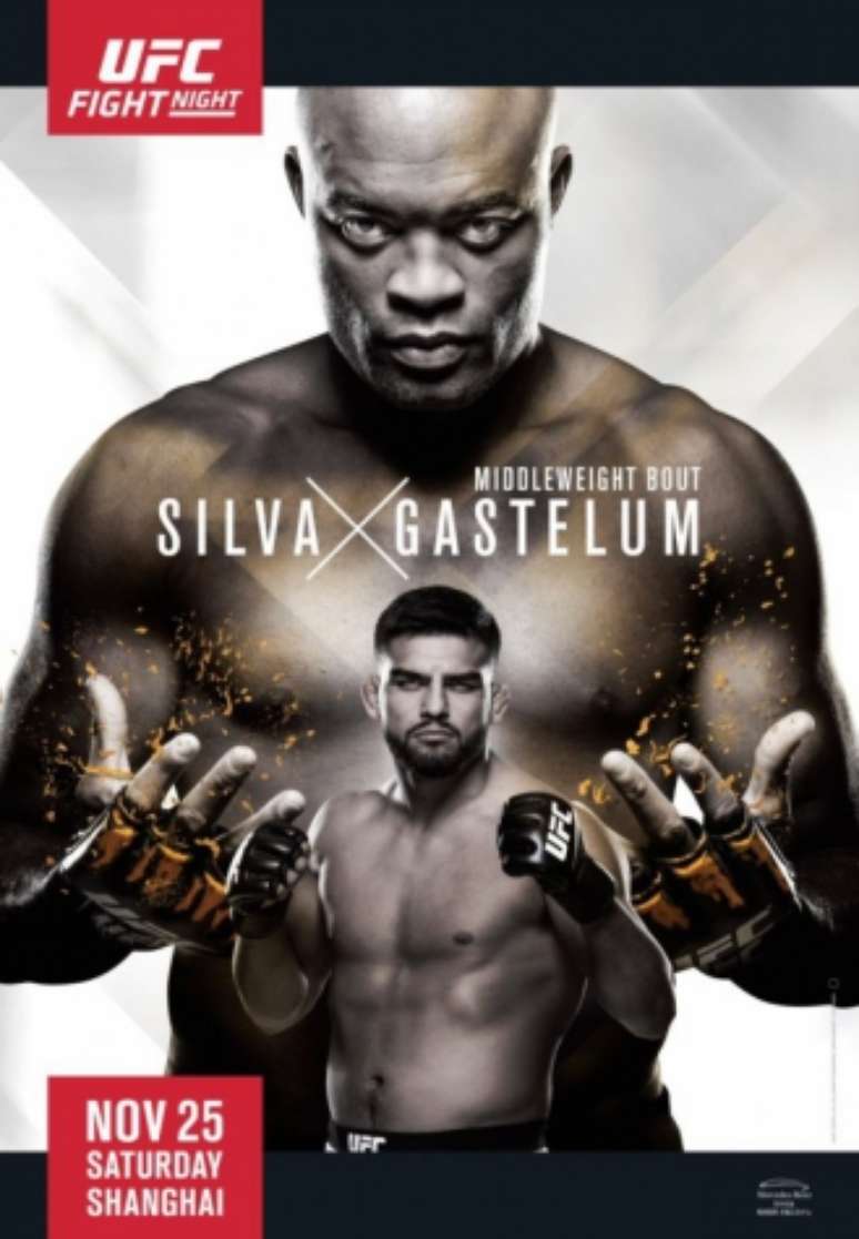 Pôster do retorno de Anderson Silva (Divulgação UFC)