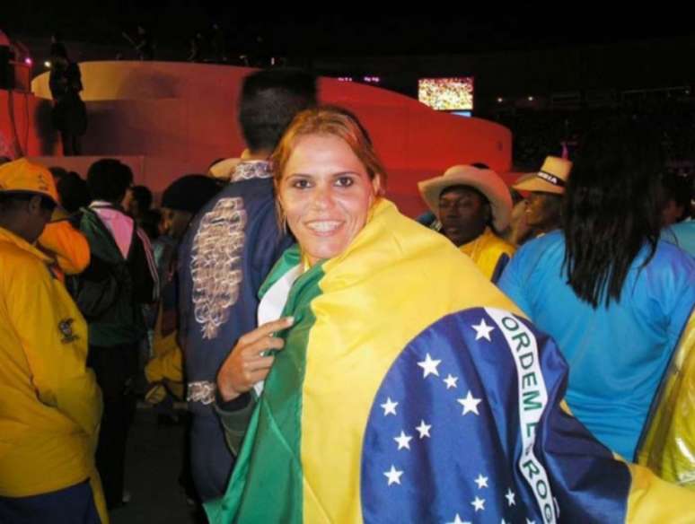 Elizete Gomes da Silva participou do Pan do Rio-2007 (Foto: Reprodução/Facebook)