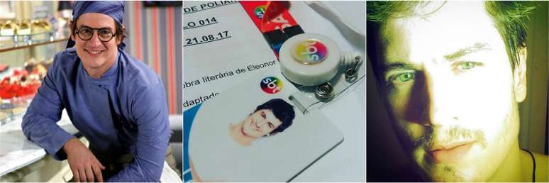 Pedro Lemos em &lsquo;Chiquititas&rsquo;, seu novo crach&aacute; do SBT e numa selfie postada no Instagram.