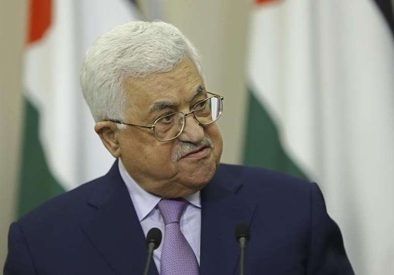 Primeiro-ministro palestino, Mahmoud Abbas, em Sóchi, na Rússia 11/05/2017 REUTERS/Yuri Kochetkov