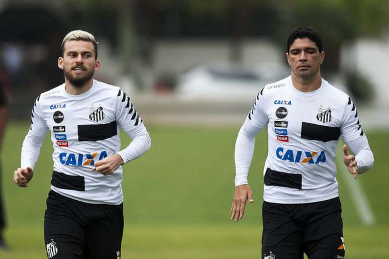 Lucas Lima e Renato devem retornar ao time contra a Ponte Preta (Foto: Ivan Storti/Santos)