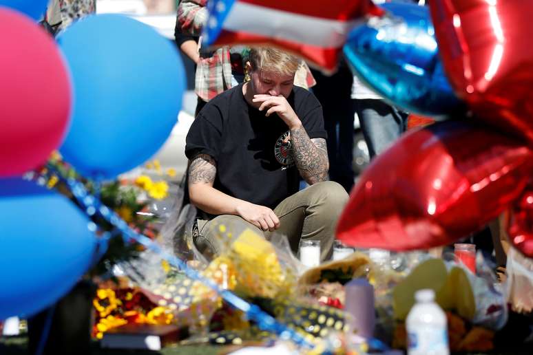 Memorial em homenagem às vítimas de ataque em Las Vegas
04/10/2017 REUTERS/Chris Wattie
