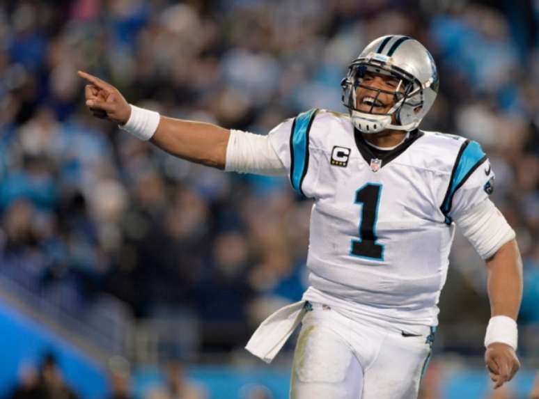 Cam Newton é um dos destaques da NFL (Foto: Grant Halverson/Getty Images/AFP)
