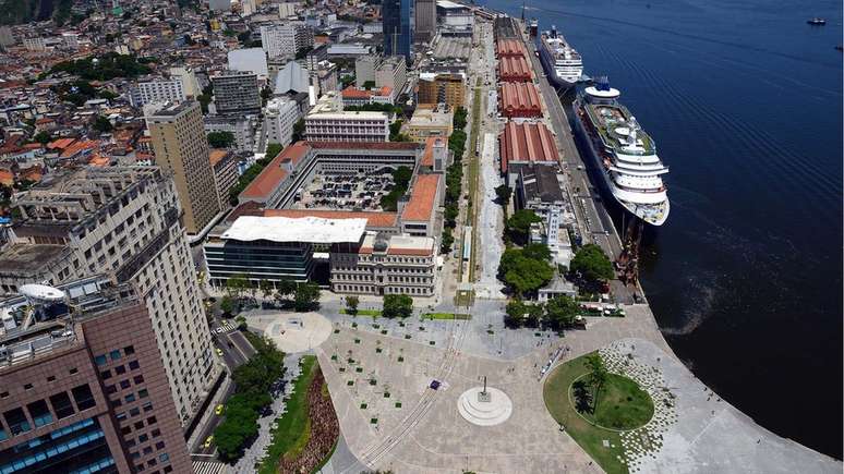 Região do porto do Rio foi revitalizada como legado pós-Olimpíada | Foto: Divulgação