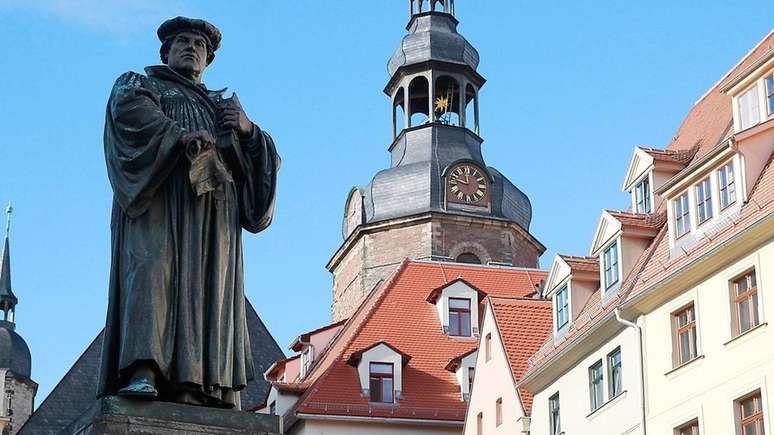 Estátua de Martinho Lutero