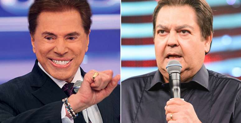 Silvio Santos, 87 anos, e Faustão, 67: veteranos que não pensam em se aposentar da TV