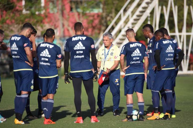 Fla segue preparação para o clássico contra o Fluminense (Gilvan de Souza / Flamengo)