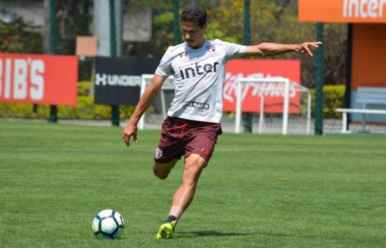 São Paulo treinou para enfrentar o Atlético-MG