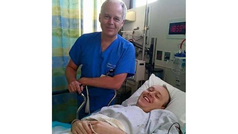 David e o m&eacute;dico que o tratou