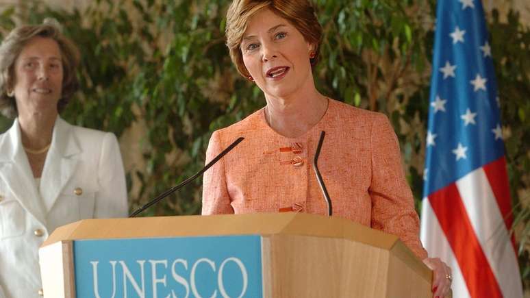 Laura Bush na Unesco