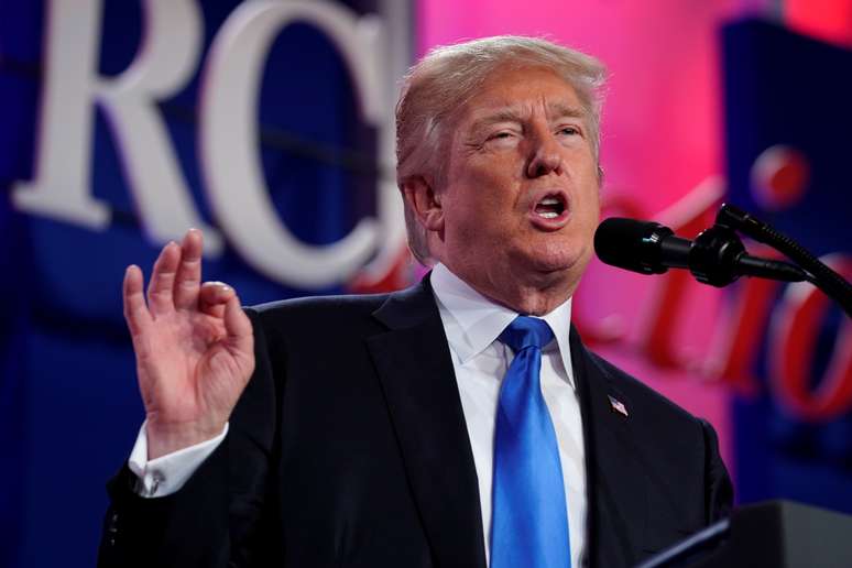 Presidente dos EUA, Donald Trump 13/10/2017 REUTERS/Yuri Gripas
