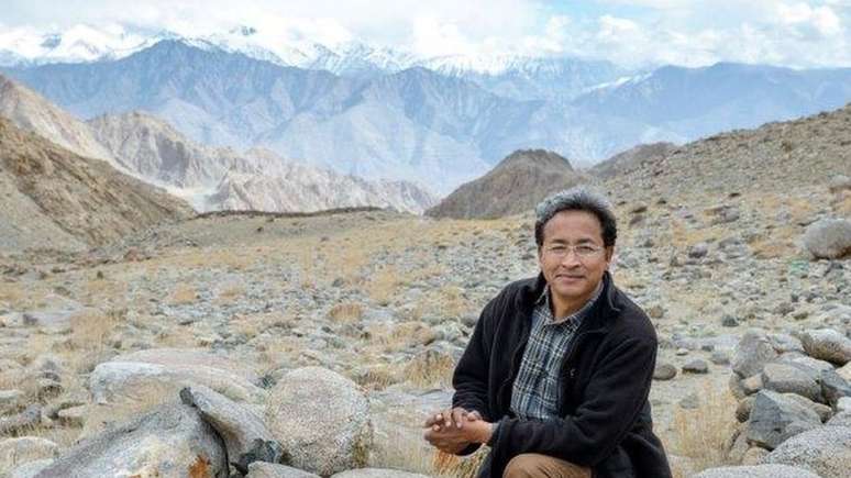 Sonam Wangchuk em Ladakh