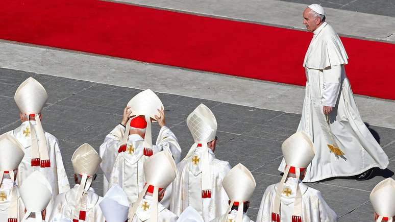 Papa Francisco, no Vaticano: Canoniza&ccedil;&atilde;o n&atilde;o exigiu que os m&aacute;rtires tivesssem realizado milagres