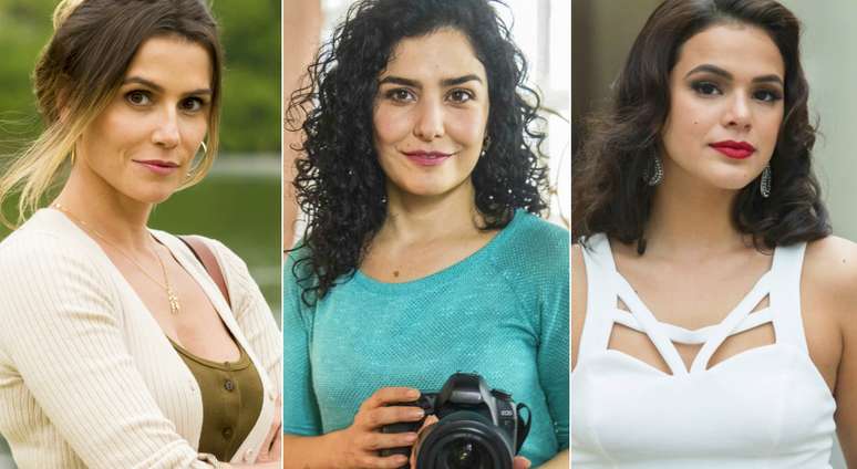 Deborah Secco, Letícia Sabatella e Bruna Marquezine: relatos de assédio nos bastidores da Globo