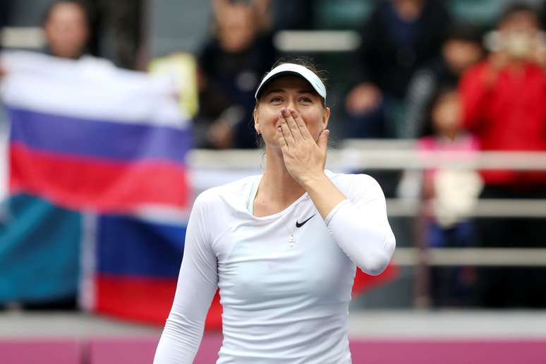 Maria Sharapova ganha seu primeiro título após 15 meses de gancho