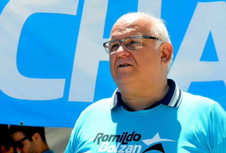 Romildo Bolzan, presidente do Grêmio