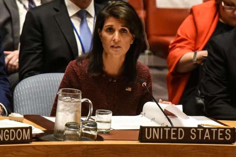 Embaixadora dos EUA Nikki Haley faz discurso na ONU
 21/9/2017    REUTERS/Stephanie Keith