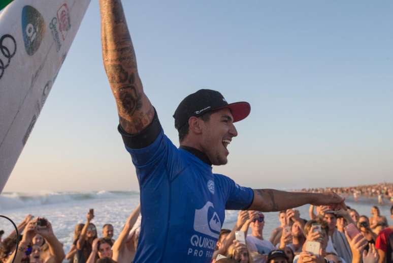 Gabriel Medina é o atual tricampeão da etapa da França (WSL/Laurent Masurel)