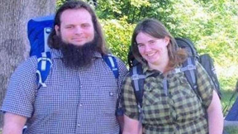 Casal Joshua Boyle e Caitlan Coleman antes de viagem ao Afeganistão