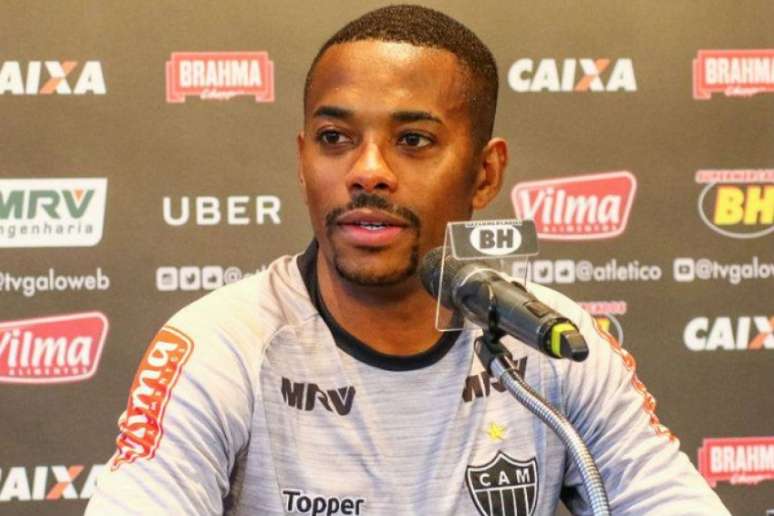 Robinho planeja boa sequência nos próximos jogos (Bruno Cantini / Atlético-MG)