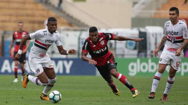 Colombiano foi titular mais uma vez pelo Flamengo (Luis Moura / WPP)