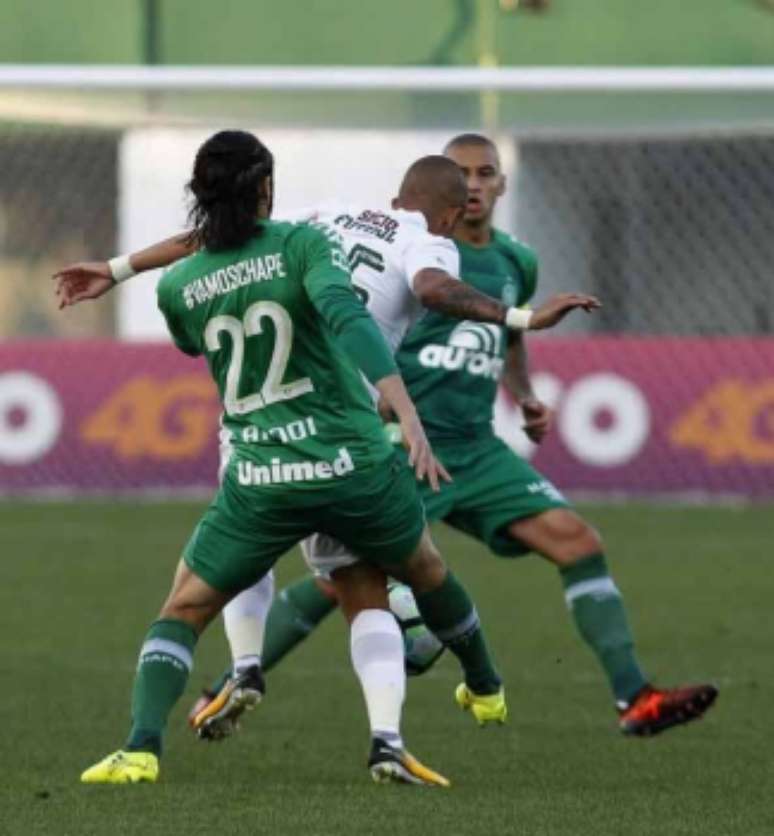 Chape foi bem e bateu o Fluminense, no último domingo - NELSON PEREZ/FLUMINENSE F.C.