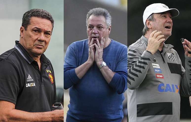 Vanderlei Luxemburgo, Abel Braga e Levir Culpi 