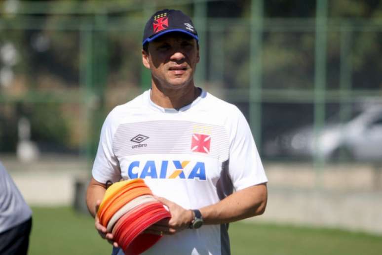 Zé Ricardo diz que tropeço já faz parte do passado do grupo do Vasco (Foto: Paulo Fernandes/Vasco.com.br)