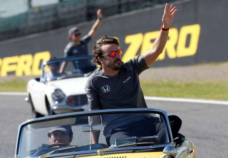 Piloto de F1 Fernando Alonso 08/10/2017 REUTERS/Toru Hanai