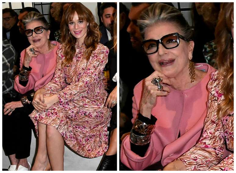 Costanza Pascolato (Foto: Andreas Rentz/ Getty Images/Prada/Divulga&ccedil;&atilde;o)