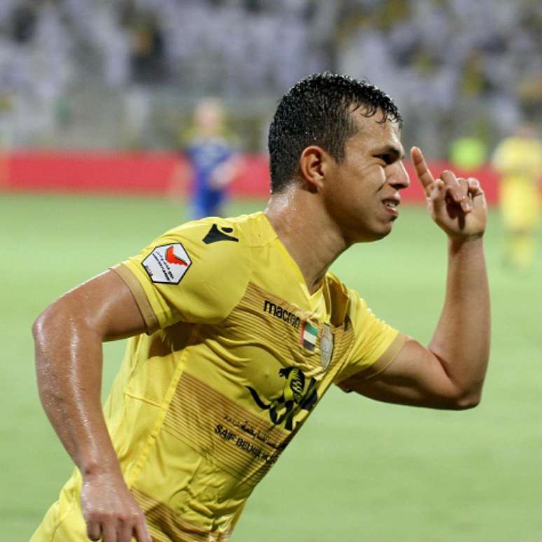 Fábio Lima, do Al Wasl, é o atual artilheiro da Liga dos Emirados Árabes (Foto: Divulgação/Al Wasl)