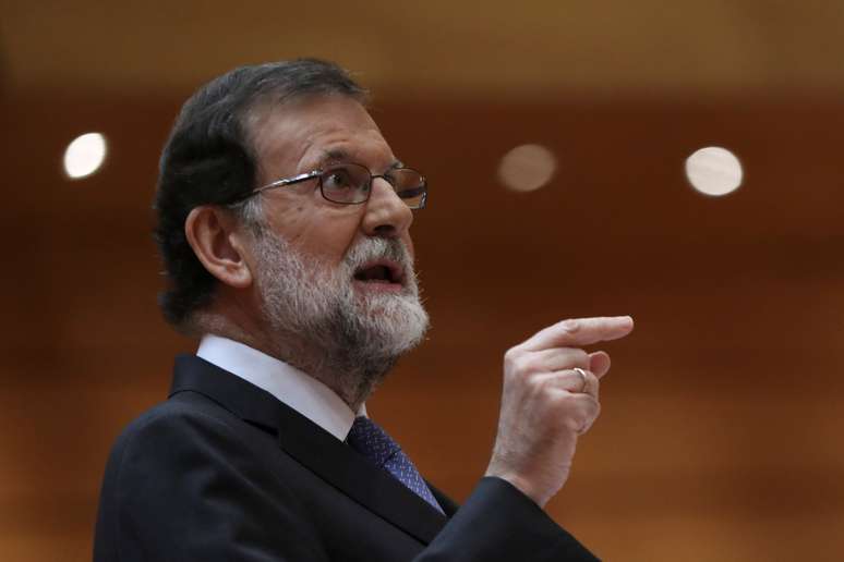 Mariano Rajoy durante discurso
