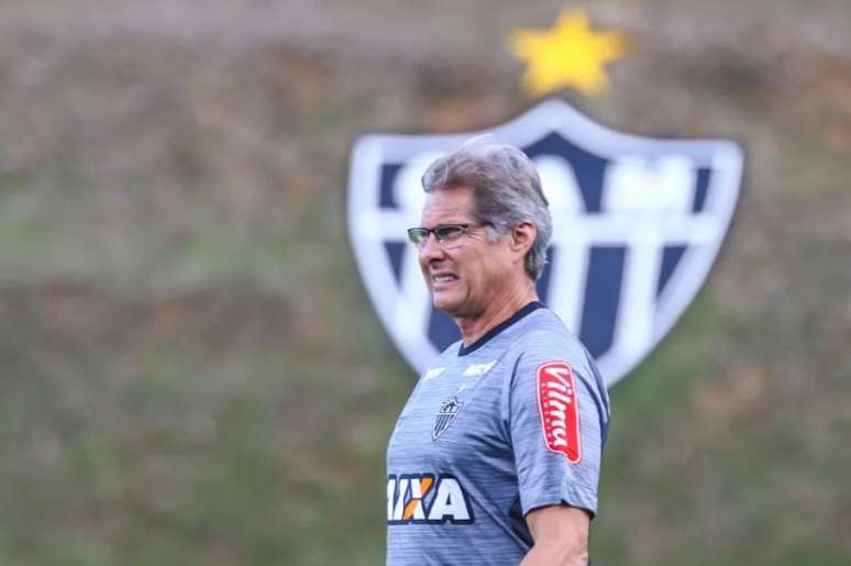 Oswaldo elogia defesa do Botafogo, mas admite falhas do Atlético-MG durante empate (Foto: Bruno Cantini / Atlético-MG)