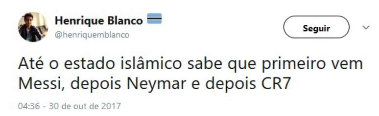 É guerra! Ameaças do Estado Islâmico a Neymar, Messi e CR7 são respondidas pelos brasileiros com memes
