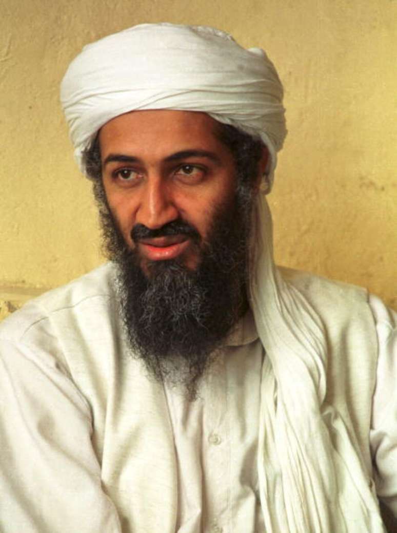 Imagem de arquivo de Osama bin Laden