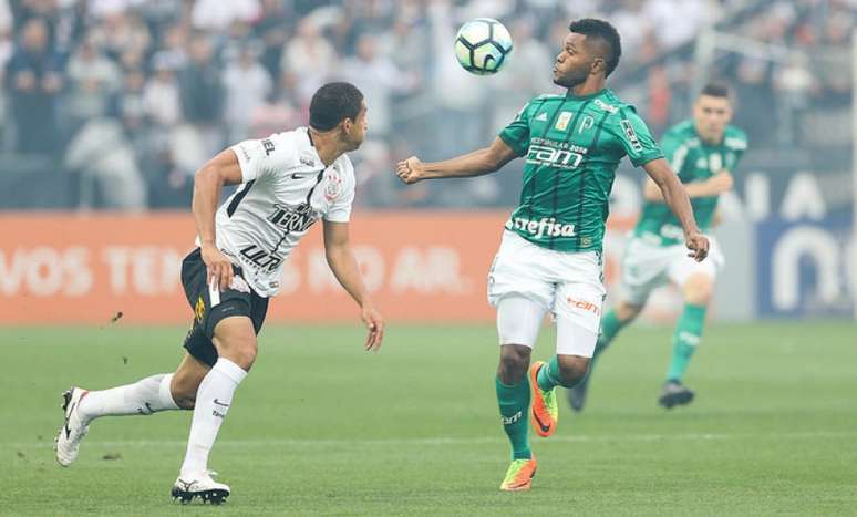 Borja durante o Dérbi de domingo - FOTO: Cesar Greco/Palmeiras