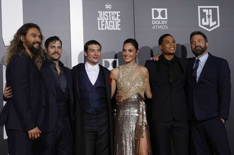 Elenco de "Liga da Justi&ccedil;a" em Los Angeles
 13/11/2017    REUTERS/Mario Anzuoni