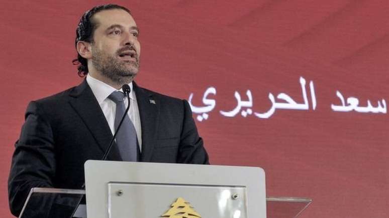 O ex-primeiro ministro libanês Saad Hariri disse que temia por sua vida em seu país e acusou o Irã de promover a desordem e a destruição 