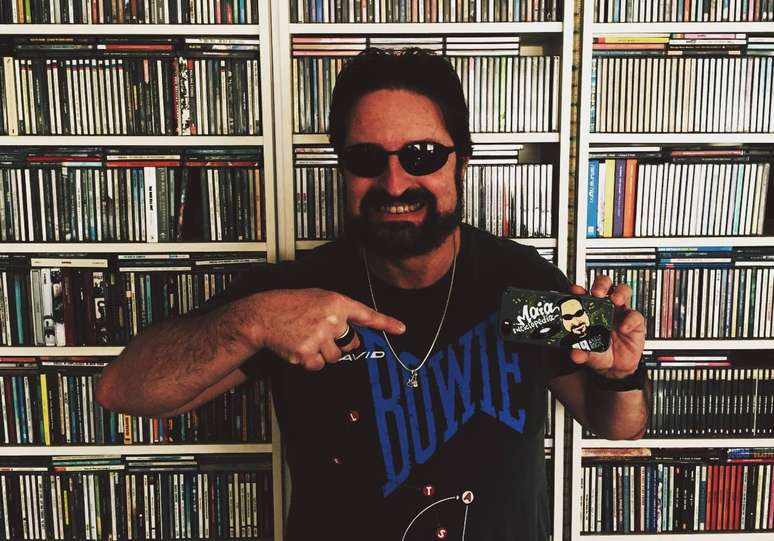Roberto Maia, da 89 FM, e sua coleção de CDs