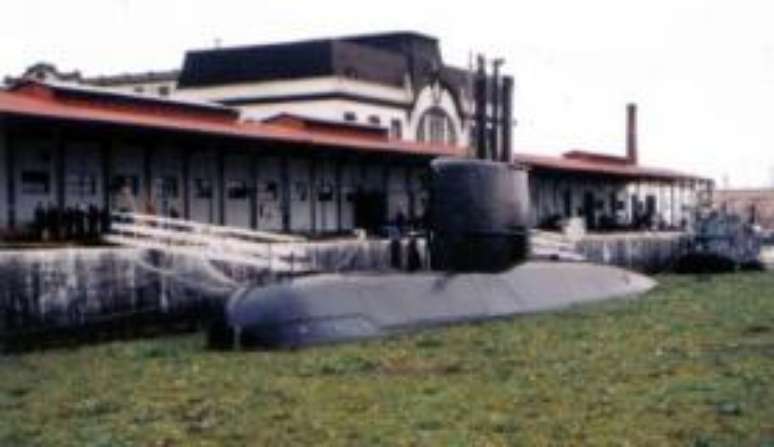 O submarino San Juan, da Armada Argentina, que está desaparecido