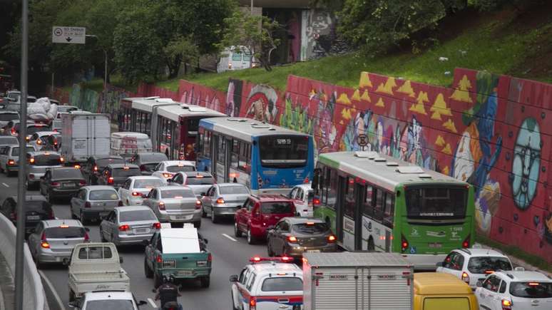 Tr&acirc;nsito em S&atilde;o Paulo