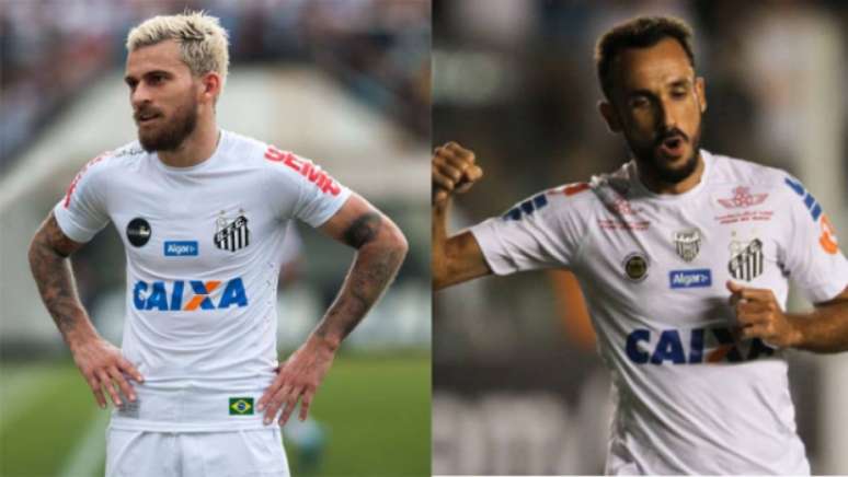 Juntos, Lucas Lima e Thiago Ribeiro representam gasto de R$ 600 mil por mês ao Santos