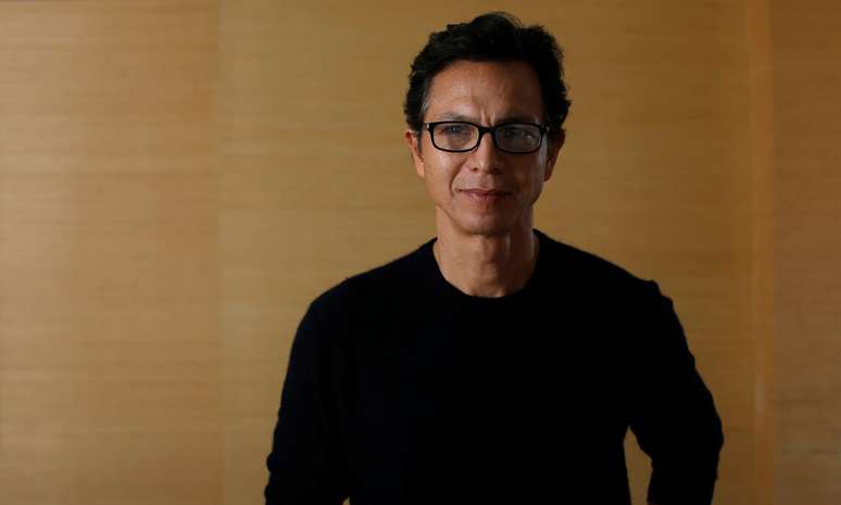 Benjamin Bratt posa para foto durante divulga&ccedil;&atilde;o de filme de anima&ccedil;&atilde;o "Coco", na Calif&oacute;rnia
11/11/2017 REUTERS/Mario Anzuoni