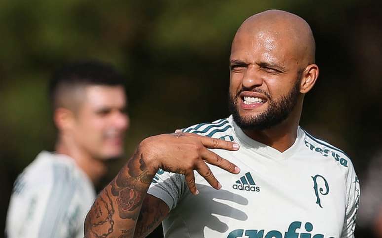 Felipe Melo disse que provocações de Lucas Lima ao Palmeiras ficarão no passado - FOTO: Cesar Greco