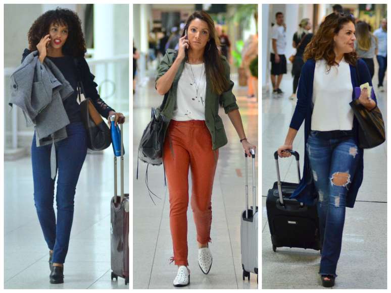 Taís Araújo, Patricia Poeta e Paloma Bernardi 