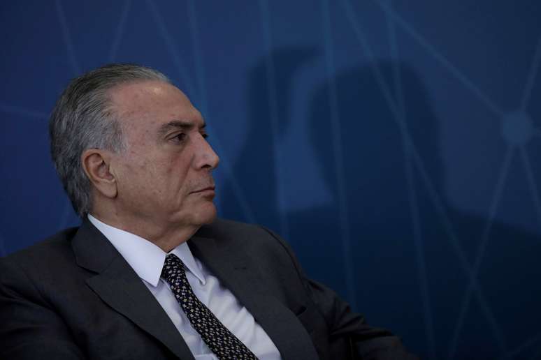 Presidente Michel Temer durante evento em Brasília
 23/11/2017    REUTERS/Ueslei Marcelino
