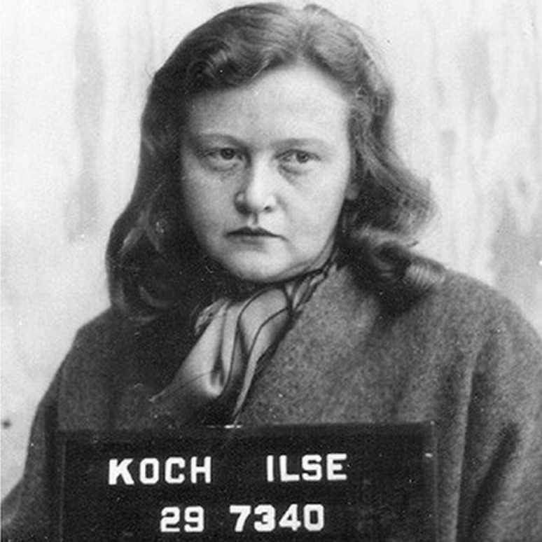 Ilse Koch, alemã casada com membro da SS retirava a pele de presos tatuados durante a 2ª Guerra para decorar abajures de sua casa