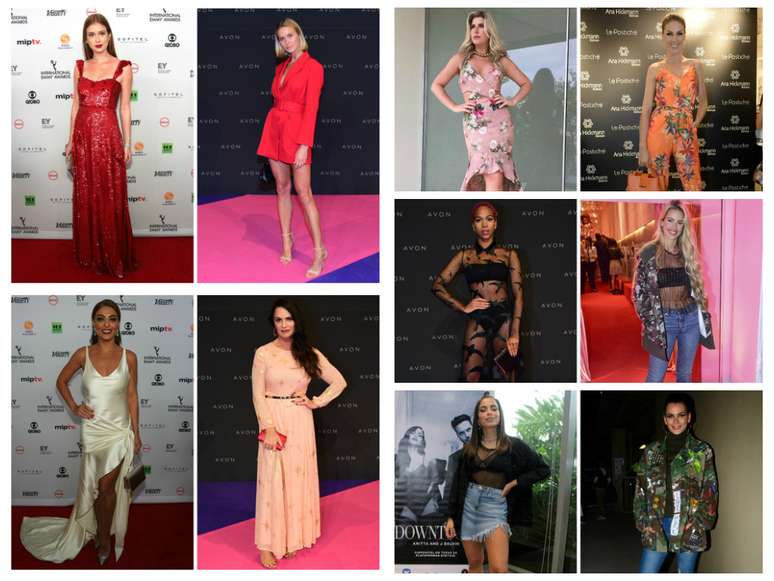 Looks das famosas nesta semana