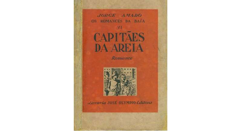 Capitães da Areia, lançado em 1937, correspondia praticamente à metade do lote incinerado na capital baiana | Crédito: Fundação Casa de Jorge Amado