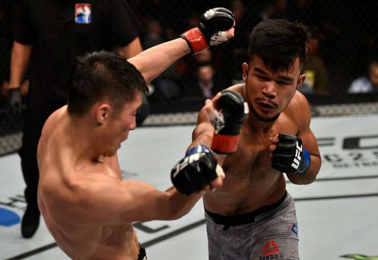 Rolando Dy venceu Buren Wuliji na decisão dos juízes (FOTO: Divulgação/UFC)